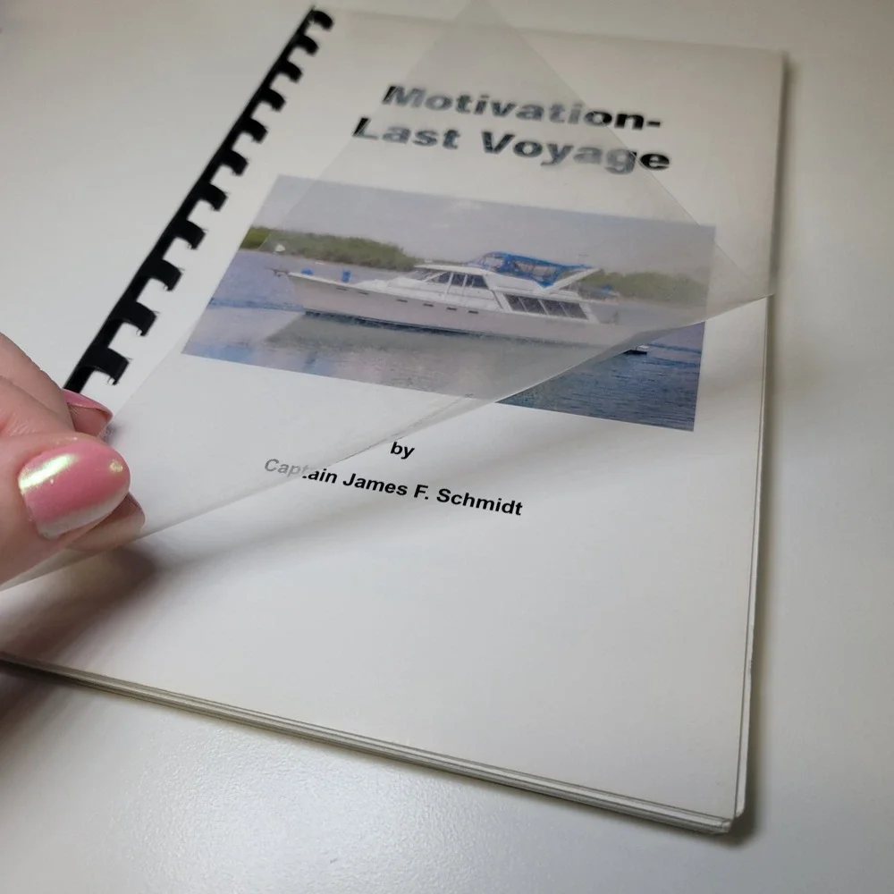 Motivation Last Voyage‎ by Captain James F. Schmidt Maritime Travel Book 2003